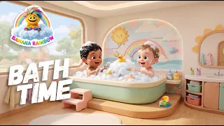 Bath Time Song for Kids 🛁🫧 | Wash, Rinse & Get Clean! | Banana Rainbow®