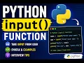 input function in python