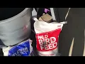 Walmart Economy Birdseed supplemented with sunflower seeds