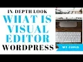 What Is Visual Editor In WordPress WordPress Visual Editor Tutorial