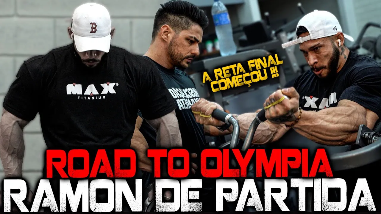 ROAD TO OLYMPIA - RAMON ESTÁ DE PARTIDA PARA O MR OLYMPIA !!!!