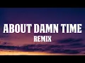 Download Lagu Lizzo - About Damn Time (Purple Disco Machine Remix) [Lyrics]