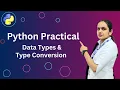 Type Conversion in Python Type Casting Practical Programs Implicit Explicit Type Conversion