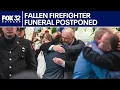 Chicago firefighter Michael Altman honored as funeral postponed amid wife s labor