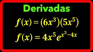 ✅👉Derivada de un Producto con Exponente  ✅Regla del producto