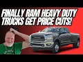 Finally We See Price Cuts On RAM 2500 And 3500 Trucks