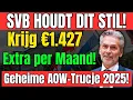 SCHOK! Dit geheime AOW-trucje uit 2025 levert je €1.427 EXTRA per maand op – en niemand vertelt het