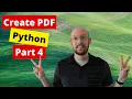Create PDF with Python Part 4