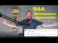 Q A Maintenance Agreements worth it