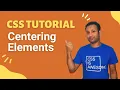 css full course bangla tutorial 40 How to center element using CSS
