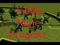 Runescape 3 Loot From 5 000 Rune Dragons Death Note Relic Requires 108 Arch