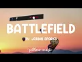 Battlefield - Jordin Sparks (Lyrics) 🎵