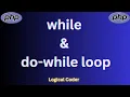 While and Do While Loop in PHP in Hindi While Loop and Do While Loop in PHP in HIndi