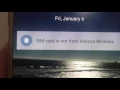 Samsung Galaxy S7 Sim Card is not from Verizon Wireless - What to do next