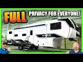 Everyone gets their OWN space in this 2026 Jayco Eagle 29DDB Bunkhouse Family Fifth Wheel RV