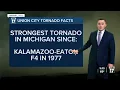 Union City the strongest tornado in Michigan since 1970s