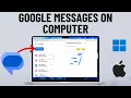 How to Use Google Messages App on Desktop or Laptop Windows Mac