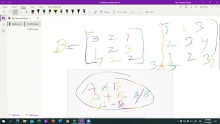 Basic Matrix Operation in MATLAB