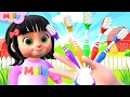 Lagu 5 Finger Family Good Habits tooth brush routine Song | Melly Nursery Rhymes \u0026 Kids Songs