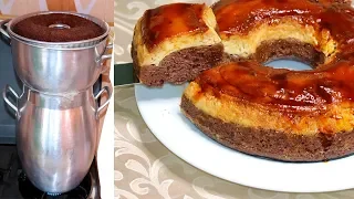 قدرة قادر في طنجرة البخار  كسكاس   سريعة  في التحضير بمذاق لا يقاوم دندنها