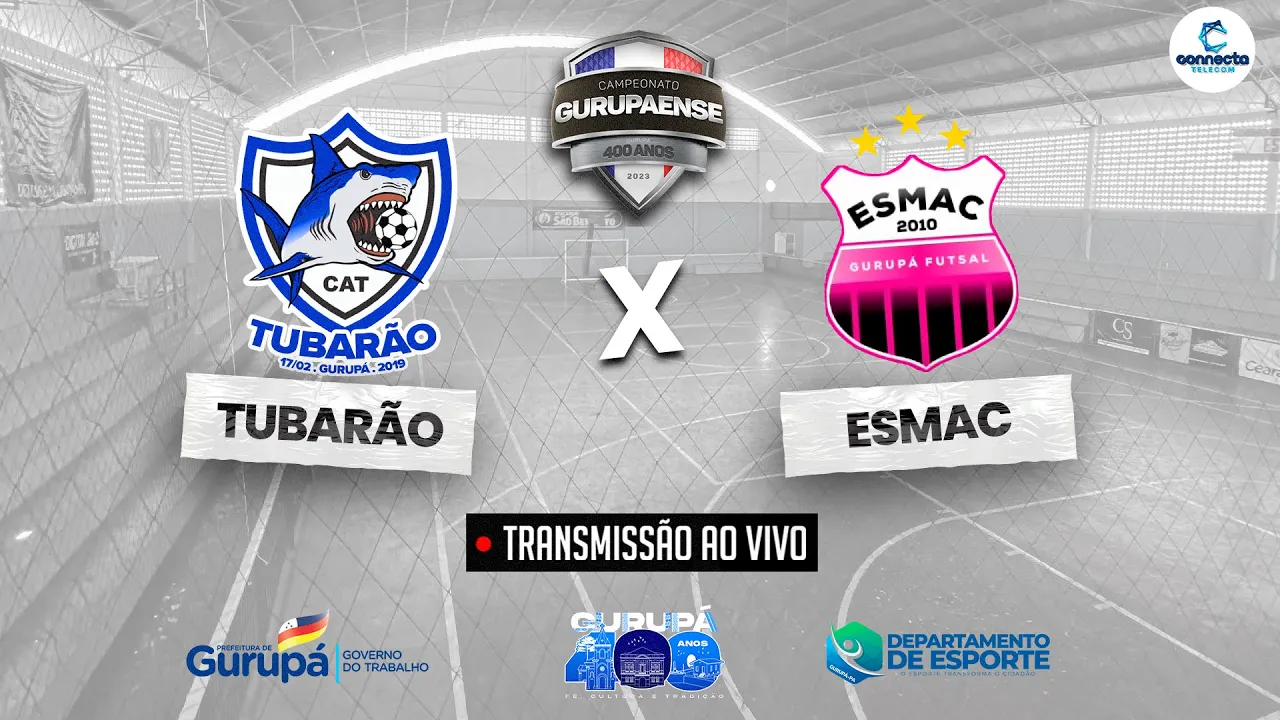 TUBARÃO X ESMAC CAMPEONATO PRINCIPAL FUTSAL 2023