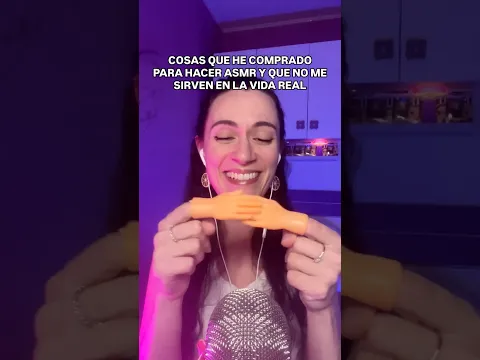 MIS OBJETOS DE ASMR QUE NO ME SIRVEN EN LA VIDA REAL #asmr #shorts