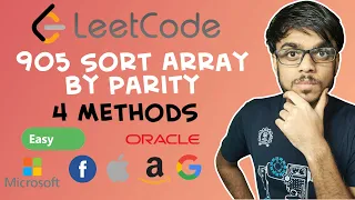 LeetCode - 905 Sort Array By Parity Arrays Card