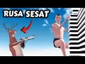AKU MENJADI RUSA YANG BAIK HATI !!! - (Deer Simulaor/Goat Simulator)