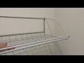 ClosetMaid 8279 24-Inch Wide Laundry Utility Hanger Shelf - Honest Review