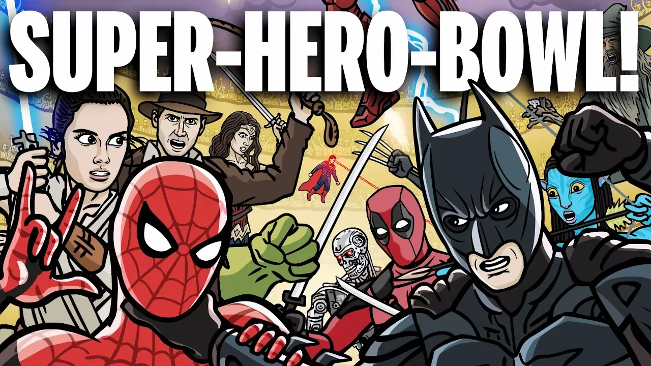 SUPER-HERO-BOWL! - TOON SANDWICH