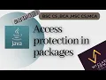 Java 33-Access Protection in Java Packages Access Modifiers Explained with Examples