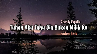 tuhan aku tau dia bukan milikku lirik shandy pagalla jika dia bukan untuk ku video lirik