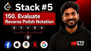 Stack - 5 150 Evaluate Reverse Polish Notation