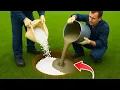 Download Lagu Mix CEMENT and crushed STYROFOAM and discover a gold mine that will shock you!