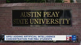 APSU adding artificial intelligence AI concentration to MBA program