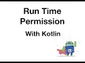 Android Run Time Permissions with Kotlin