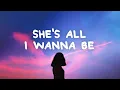 Download Lagu Tate McRae - she's all i wanna be (Lyrics) acoustic