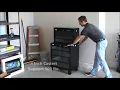 Waterloo W100 Series 8 Drawer Tool Chest Cabinet R1T 264B and R1B 264B