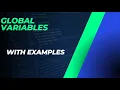 Global Variables