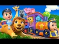 Download Lagu Train Choo Choo Song Wild Animals | Almama Nursery Rhymes \u0026 Kids Songs