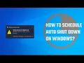 How to Create a Shutdown Timer in Windows 10