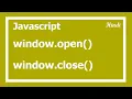93 javascript window open and close method in Hindi