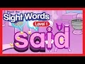 Meet the Sight Words Level 1 - s id
