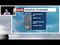 Your Spokane Monday will see late wetness with average temps returning