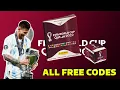 ALL FREE CODES IN WORLD CUP 2022 DIGITAL ALBUM NO CLICKBAIT