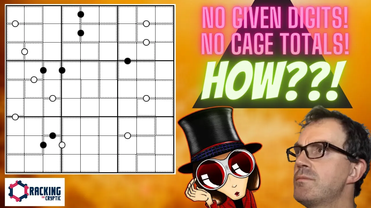 No Given Digits!  No Cage Totals!  How??!