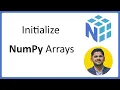 5 Initialize NumPy Arrays Complete Python NumPy Tutorial for Data Science Amit Thinks