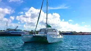 THEY QUIT THEIR JOBS AND SAILED ACROSS THE OCEAN