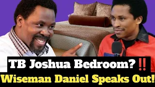 shocking what wiseman daniel exposed about prophet tb joshua s bedroom tbjoshua 