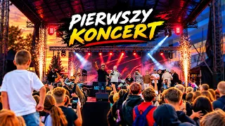 PIERWSZY RAZ GRAŁEM KONCERT